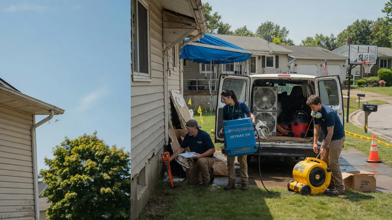 Ceiling Leak Cleanup in River Grove, IL near me
